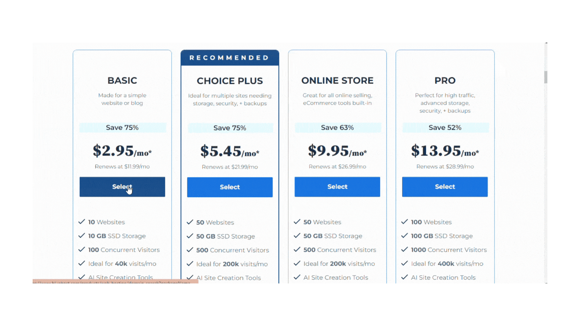 This is a sample of how to buy hosting and domain from a hosting provider