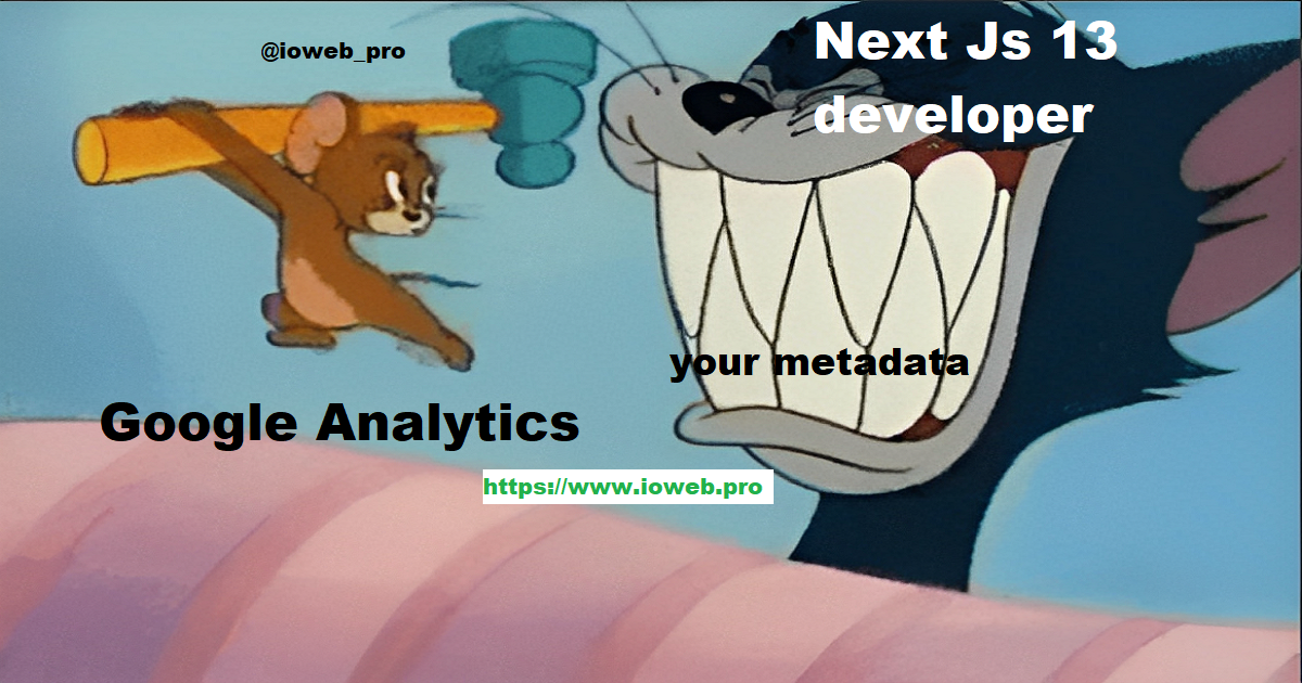 Solution to Metadata Not Working With Google Analytics on Next JS 13
